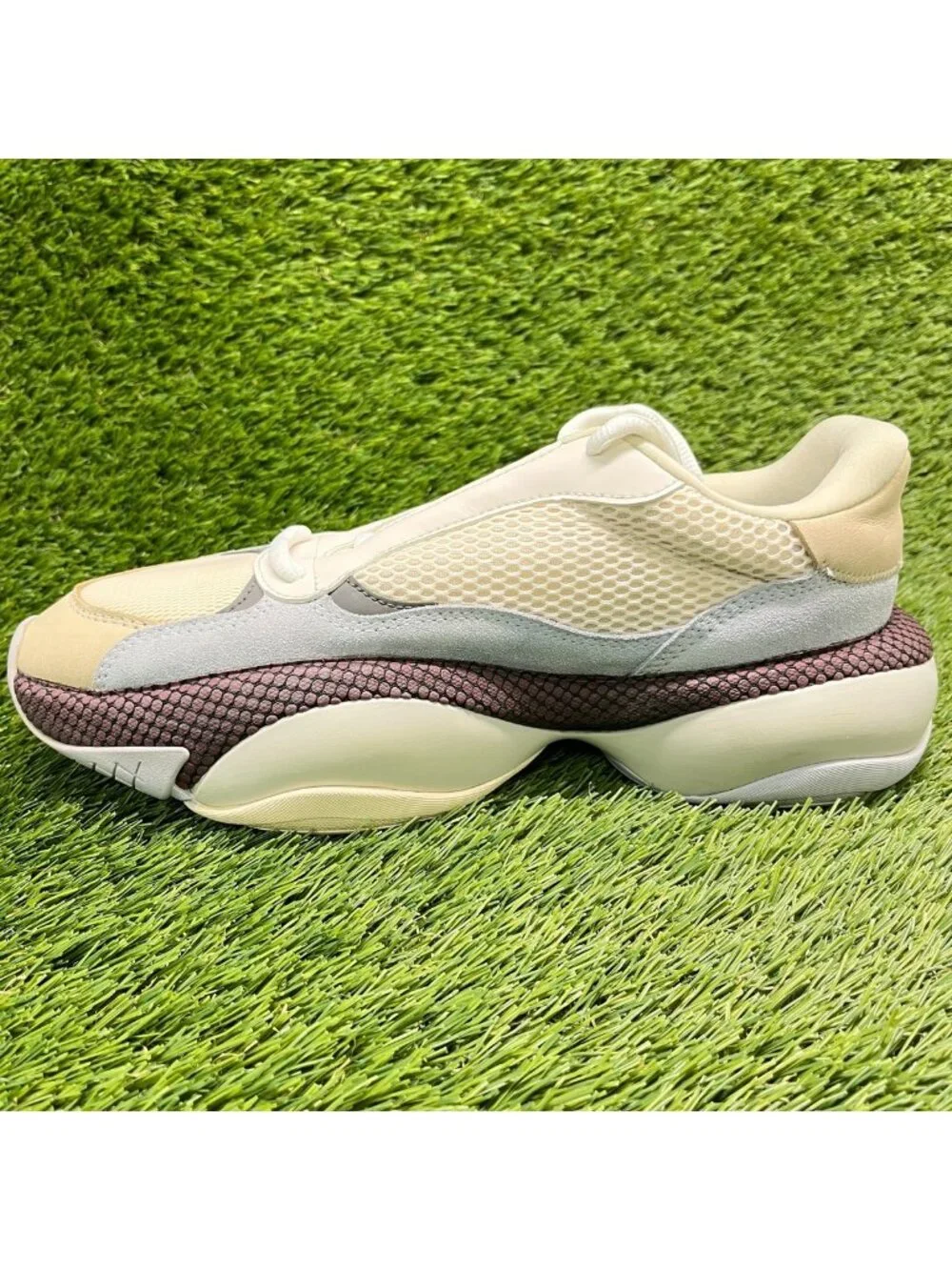 Puma Alteration Blitz Mens Size 8.5 Cream Ivory Athletic Walking Shoes Sneakers